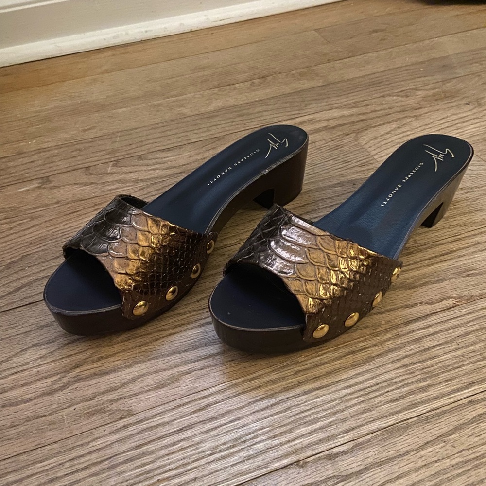 Studded Platform Sandals - Never Worn!